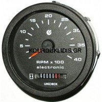 ΣΤΡΟΦΟΜΕΤΡΟ-ΩΡΟΜΕΤΡΟ 12V DIESEL 0-4000  80mm COBO ORIGINAL  ΣΤΡΟΦΟΜΕΤΡΟ-ΩΡΟΜΕΤΡΟ 12V DIESEL 0-4000  80mm COBO ORIGINAL